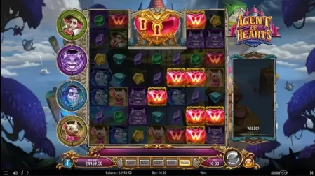 Agent of Hearts slot screenshot 4