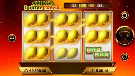 Amigo Double Classic slot screenshot 2