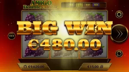 Amigo Double Classic slot screenshot 5