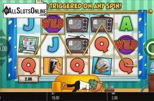 Win Screen . Andy Capp Jackpot King from Blueprint