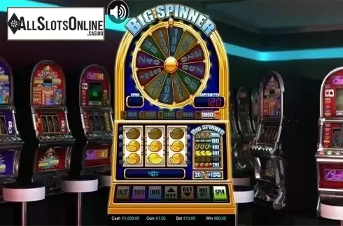 Win screen 2. Big Spinner from Betdigital