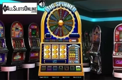 Win screen. Big Spinner from Betdigital