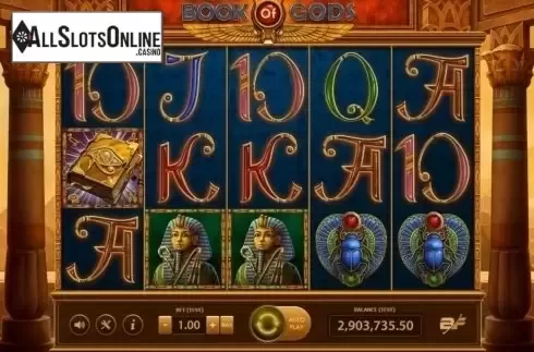 Reel Screen. Book of Gods (BF games) from BF games