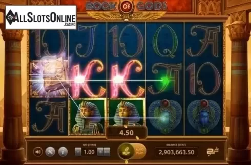 Win Screen. Book of Gods (BF games) from BF games