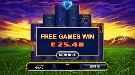 Buffalo Blitz II slot screenshot 4