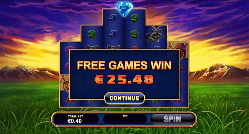 Buffalo Blitz II slot screenshot 4
