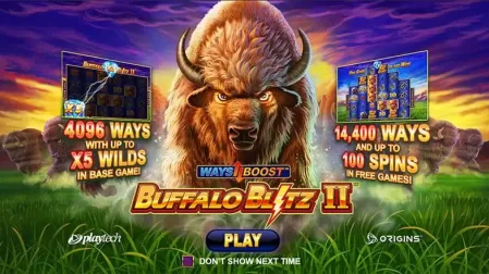 Buffalo Blitz II slot screenshot 1