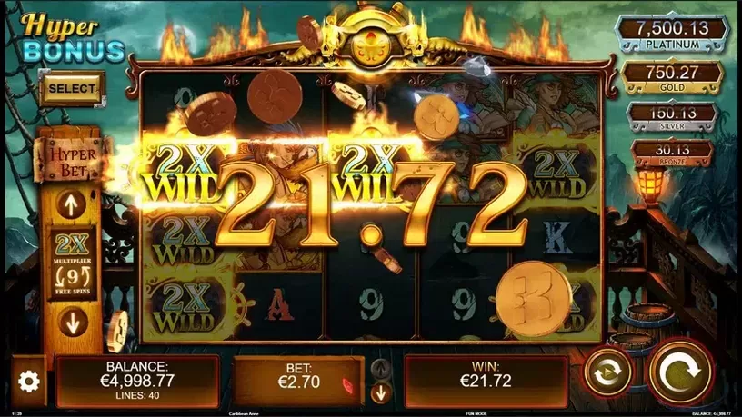 Caribbean Anne slot screenshot 3