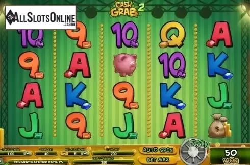 Win Screen . Cash Grab 2 from TOP TREND GAMING