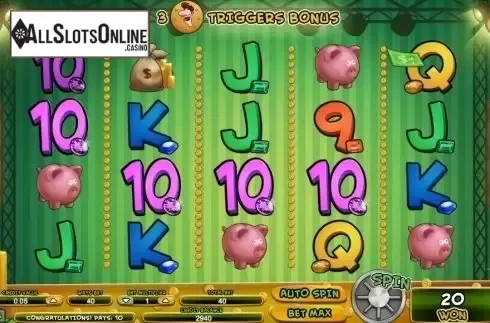 Win Screen 2. Cash Grab 2 from TOP TREND GAMING