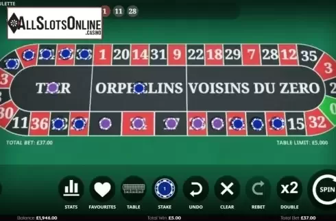 Game Screen 5. Casino Roulette (Endemol Games) from Endemol Games