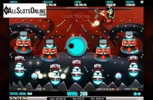 Screen3. Cosmic Fortune from NetEnt