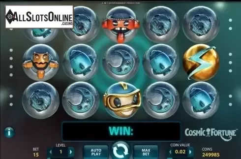 Screen5. Cosmic Fortune from NetEnt