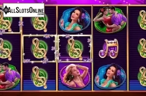 Win Screen. Dancing Reels Salsa from IGT