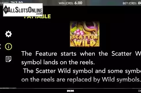 Scatter wild screen
