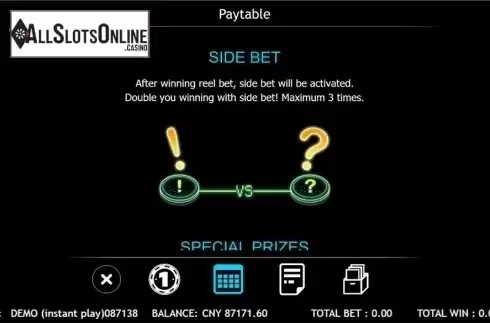 Paytable 2. Dj Mario	 from Triple Profits Games