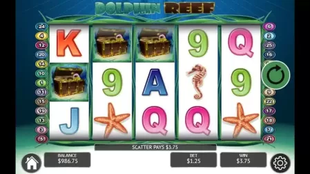 Dolphin Reef slot screenshot 3