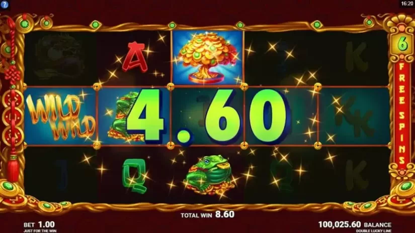 Double Lucky Line slot screenshot 4