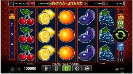 Extra Stars slot screenshot 1