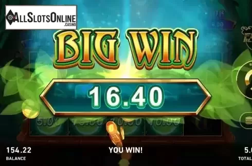 Big Win screen