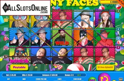 Screen4. Funny Faces (9)  from Portomaso Gaming