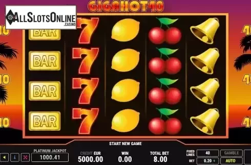 Game screen