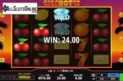 Win screen