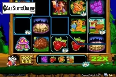 Win Screen. Hoot Loot from High 5 Games