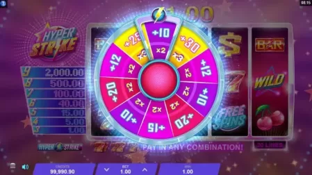 Hyper Strike slot screenshot 2