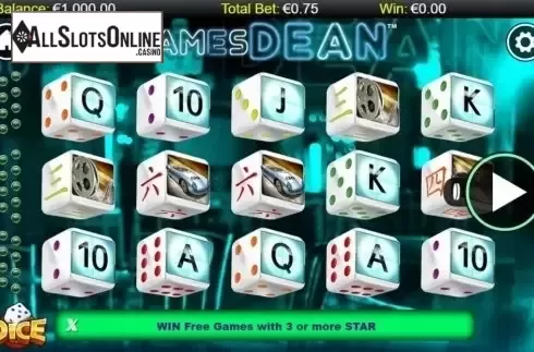 Reel Screen. James Dean Dice from NextGen