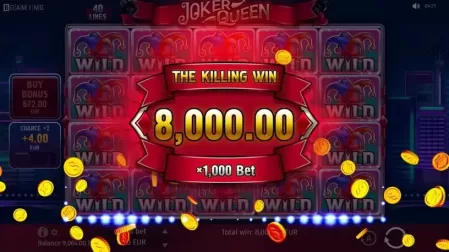 Joker Queen slot screenshot 5