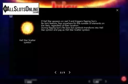 Special symbol screen