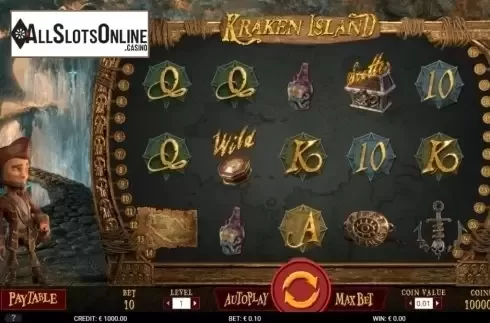 Reel Screen. Kraken Island from Gamshy