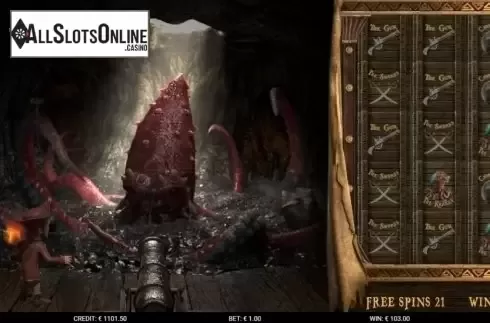 Free Spins. Kraken Island from Gamshy