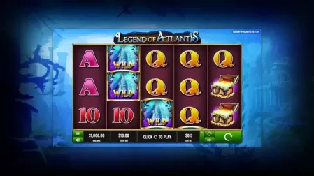 Legend of Atlantis slot screenshot 1