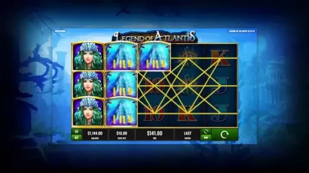 Legend of Atlantis slot screenshot 5