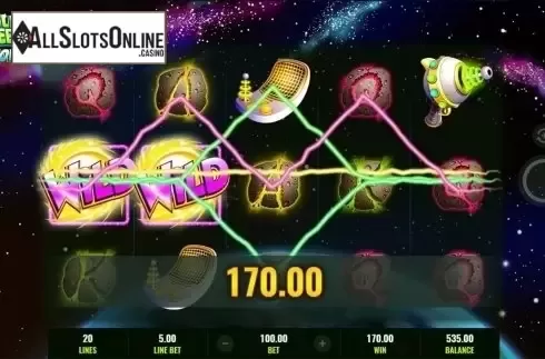 Game workflow 2. Little Green Men Nova Wilds from IGT