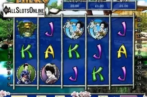 Reel Screen. Lucky Blossom from Eyecon