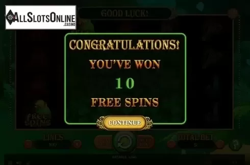 Free Spins 1. Lucky Mrs Patrick from Spinomenal