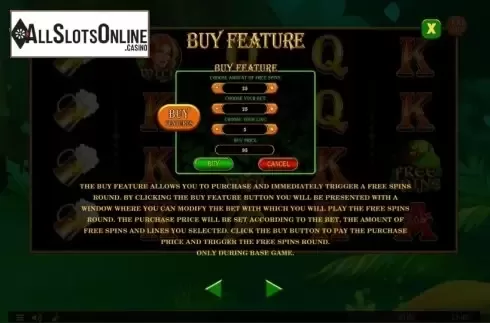 Buy Feature. Lucky Mrs Patrick from Spinomenal