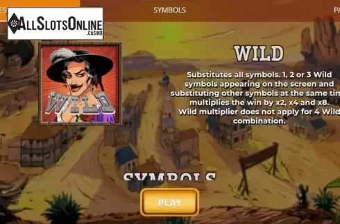 Wild Symbol. Madame Moustache from Spinmatic
