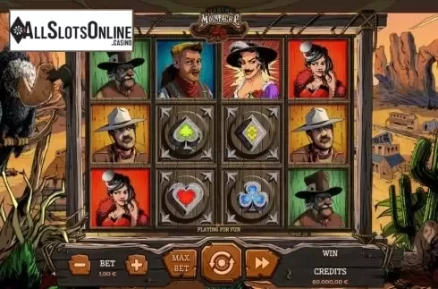 Reel Screen. Madame Moustache from Spinmatic