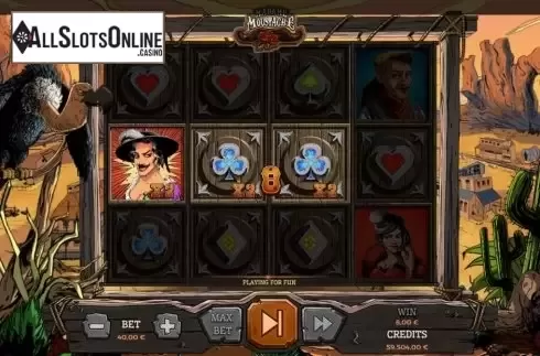 Win Screen 4. Madame Moustache from Spinmatic