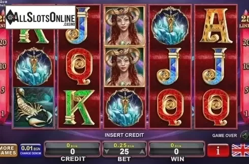 Reel screen. Magic Guardians from EGT