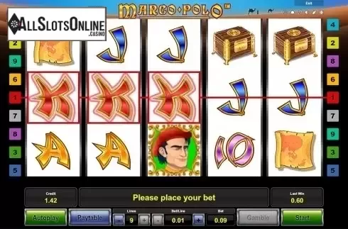 Win screen 2. Marco Polo (Novomatic) from Novomatic