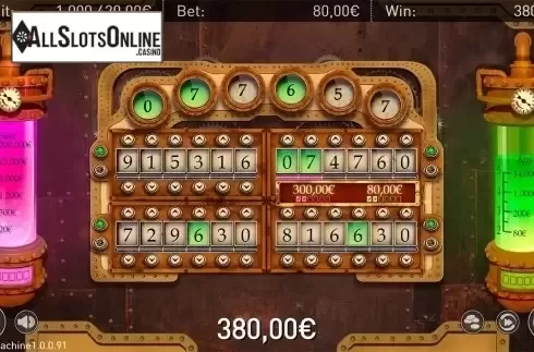 Game workflow screen. Match Machine from R. Franco