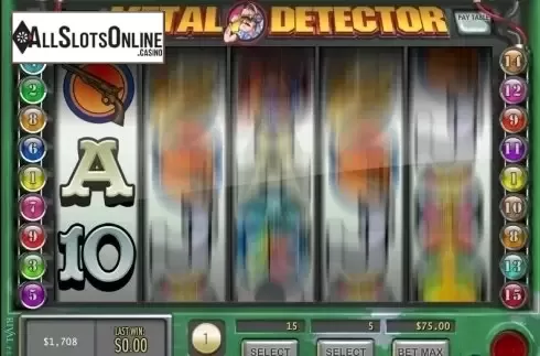 Screen4. Metal Detector from Rival Gaming