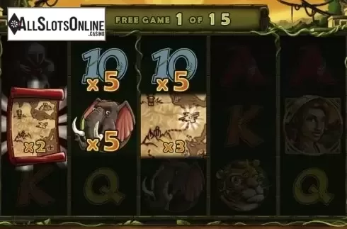 Screen3. Mysterious Map from Merkur