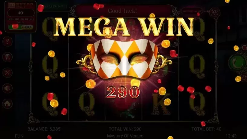 Mystery Of Venice slot screenshot 3