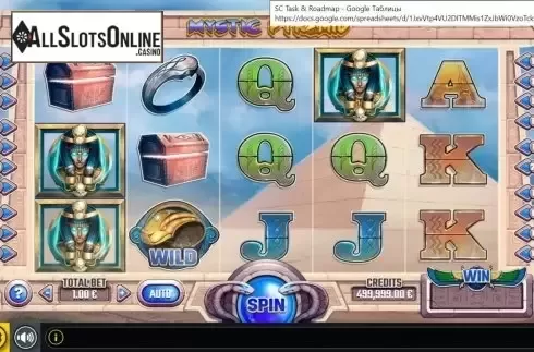 Reel Screen. Mystic Pyramid from GAMING1